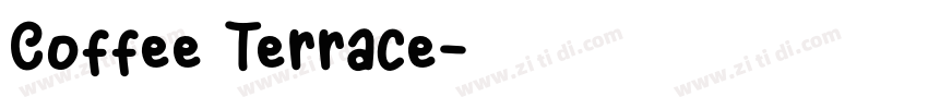 Coffee Terrace字体转换